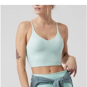 Athleta Elation V-Neck Crop Tank- Sz M